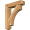 Ekena Millwork Westlake Craftsman Rough Sawn Bracket w/ Offset Brace, Western Red Cedar, 6"W x 24"D x 28"H BKT0604X24X28WTL04RWR - alternate 1